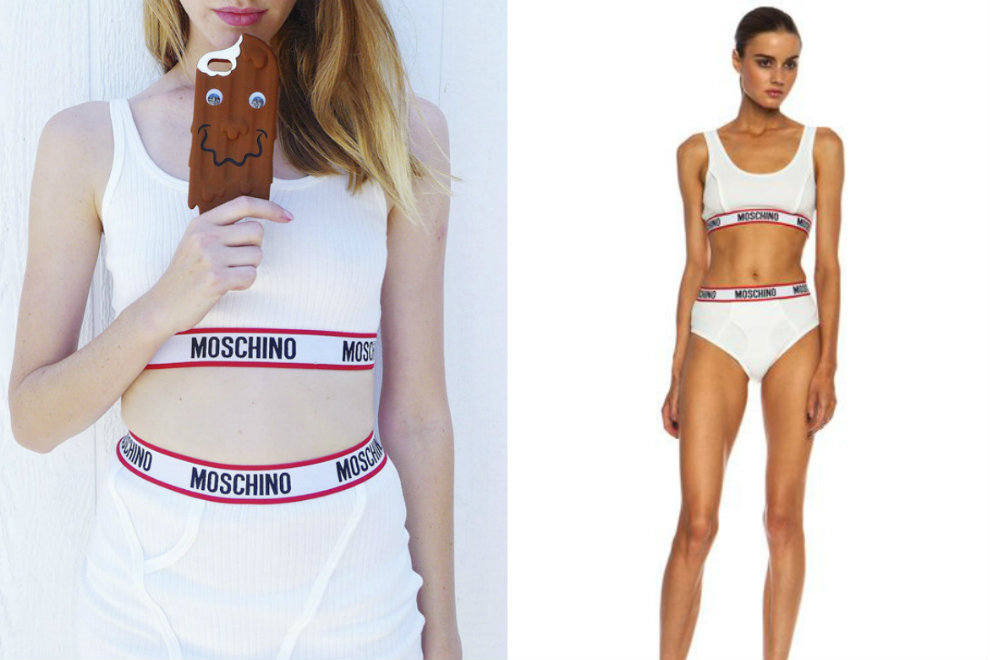 Moschino zeigt kultige Unterwäsche