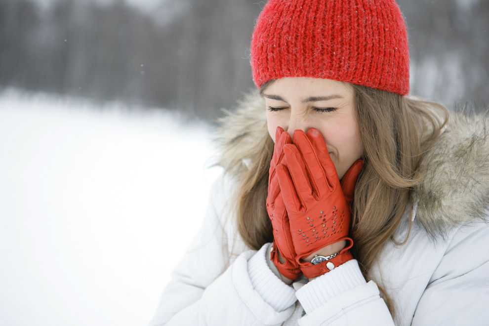 Warum haben wir im Winter rote Nasen?