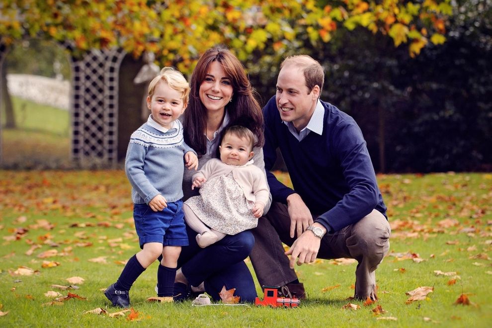 So herzig ist das neue Familienfoto von Kate und William