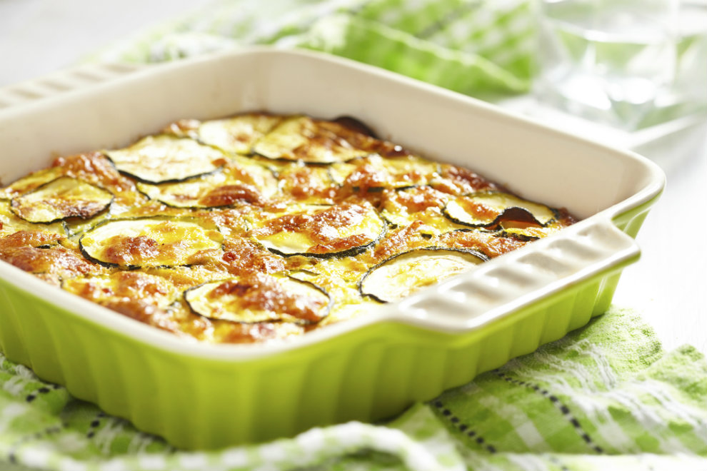 Melanzani-Zucchini-Gratin