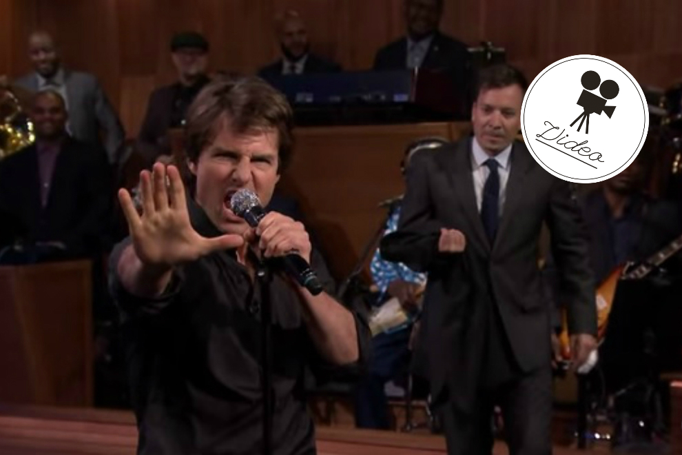 Tom Cruise macht sich für Jimmy Fallon zum Affen