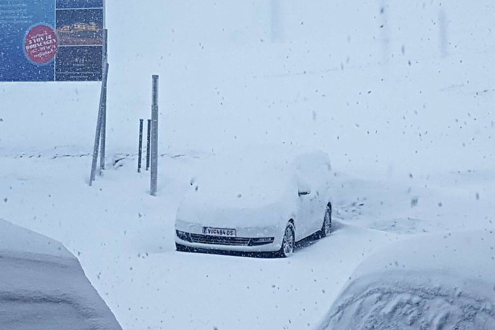 Hotelgäste in Kärnten eingeschneit