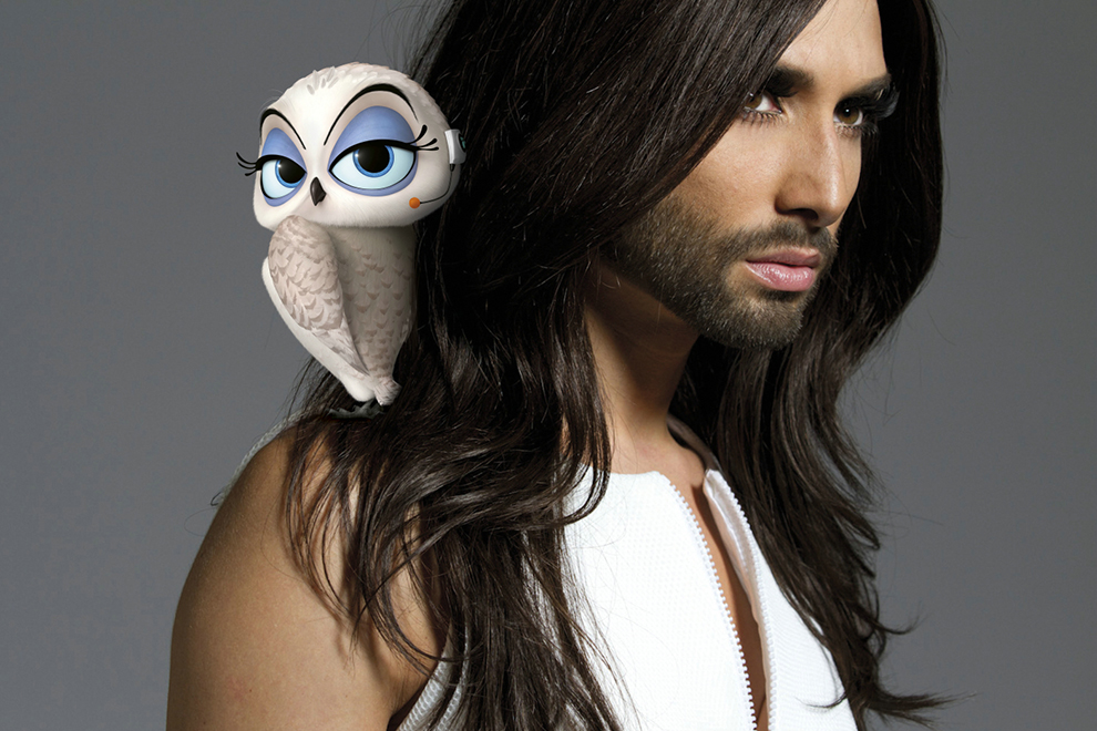 Conchita Wurst synchronisiert ihren ersten Film