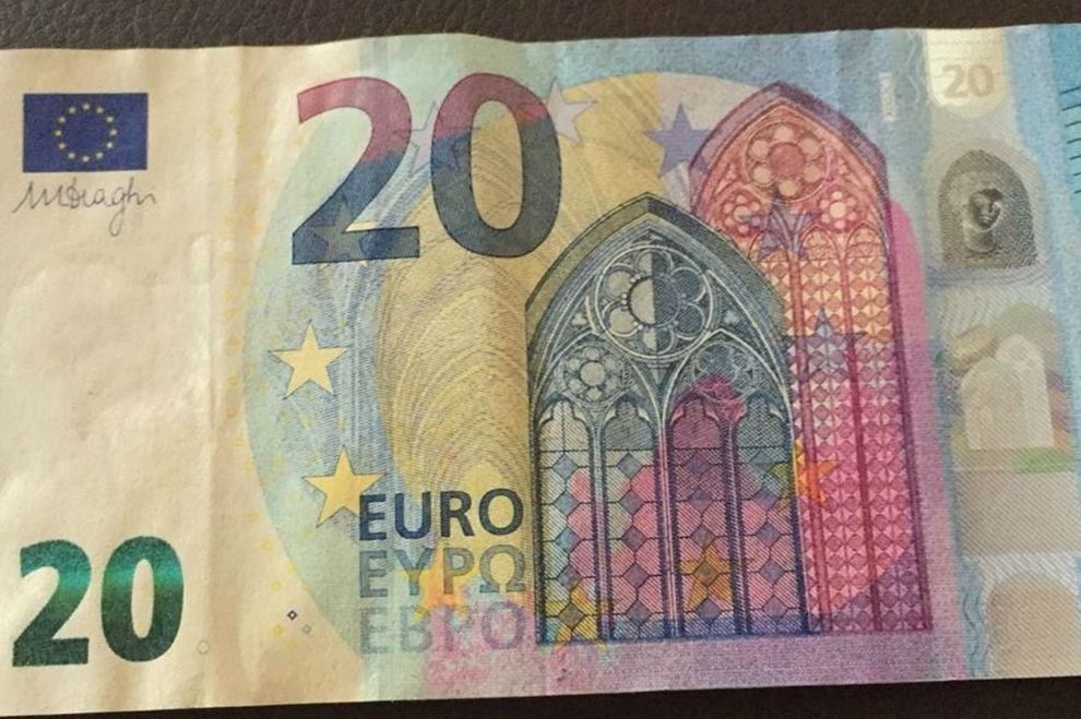 Wenn ein 20-Euro-Schein dieses Merkmal aufweist, ist er 400 Euro wert