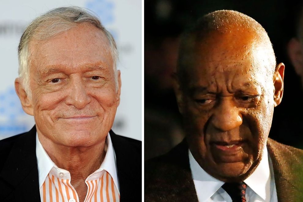 Model klagt gegen Cosby und Hefner