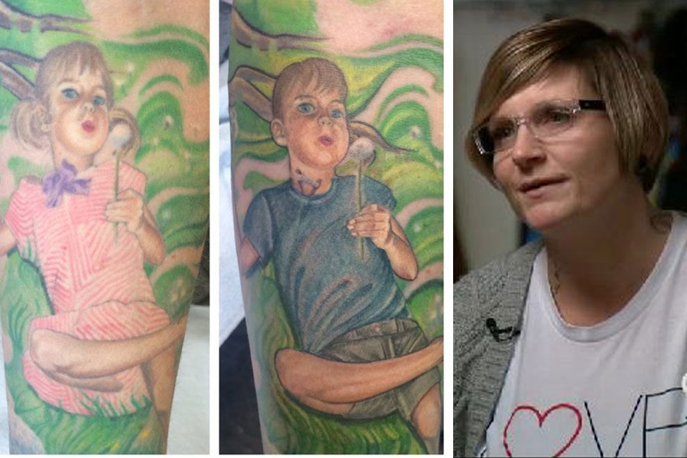 Mutter lässt Tattoo ihres Transgender-Sohnes „updaten“