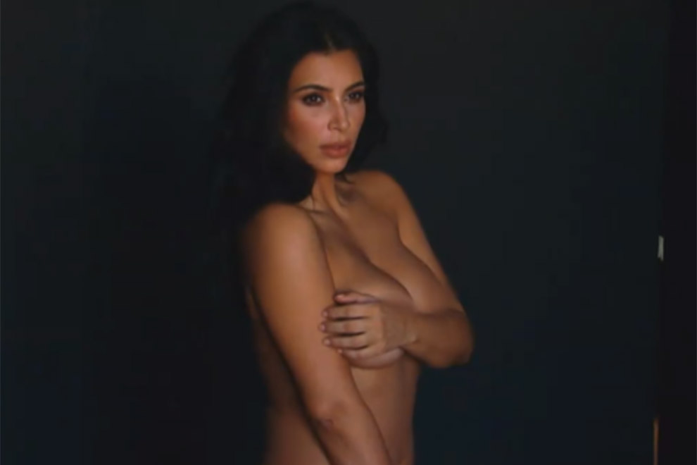 Kanye West postet Nacktbilder von Kim Kardashian