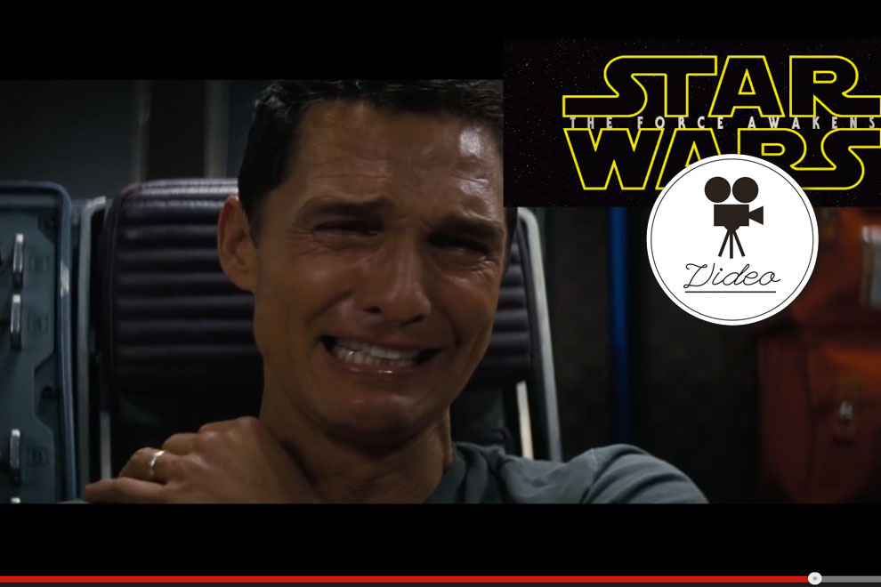 Matthew Mcconaughey reagiert auf Star Wars Trailer