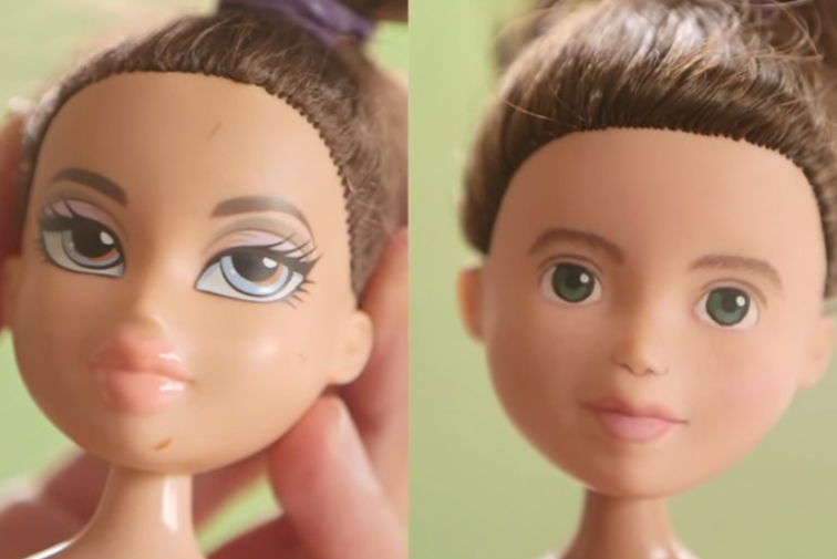 So sieht Barbie ohne Make-up aus