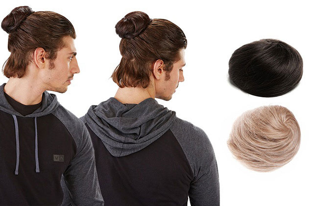 Der Clip-on Man Bun ist da