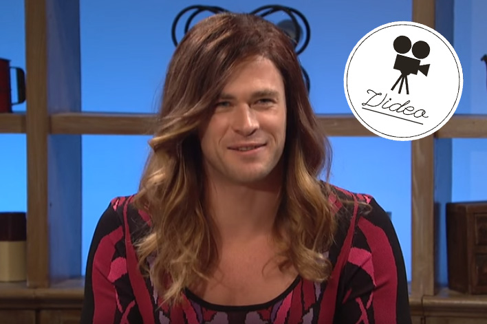 So sieht Chris Hemsworth als Frau aus