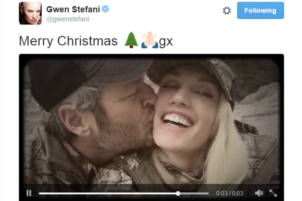 Gwen Stefani postet Kuss-Clip mit neuem Lover