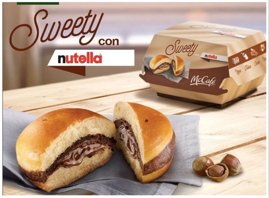 Bei McDonalds gibt es jetzt Nutella-Burger