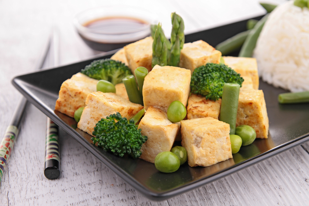 Tofu-Brokkoli-Pfanne