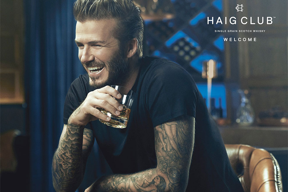 David Beckham präsentiert seinen persönlichen Whisky