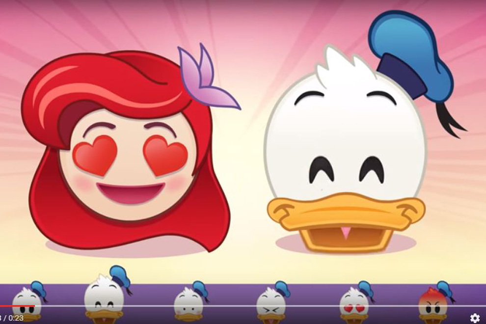 Arielle, Minnie Maus, Donald Duck und Co. gibt es jetzt als Emojis