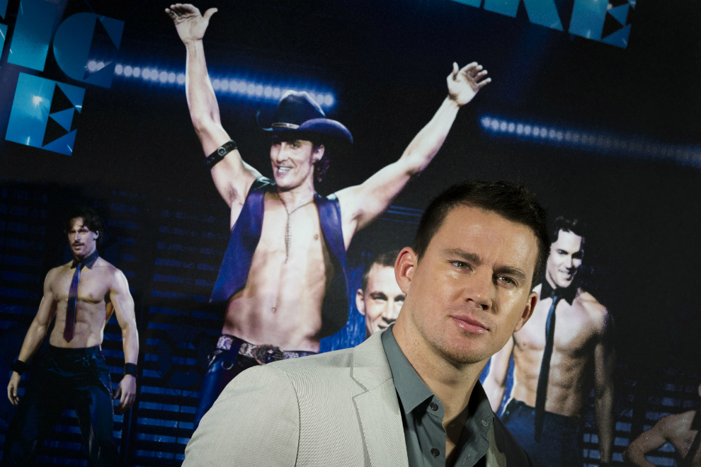 Channing Tatum zieht sich wieder aus