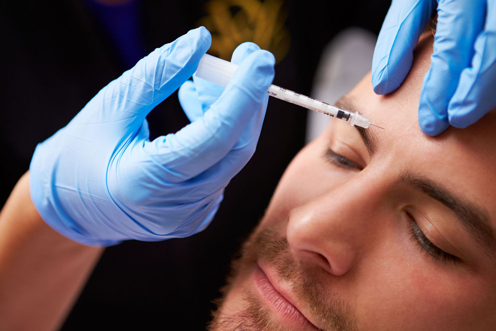 Auch Männer schwören auf Botox