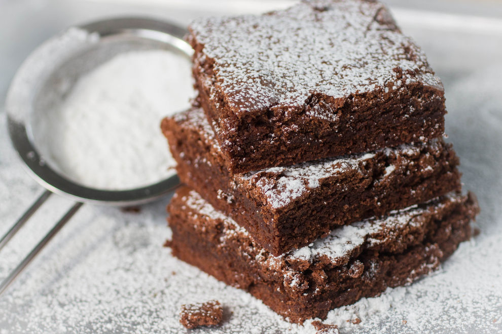 Schokoladenkuchen mit Estragon