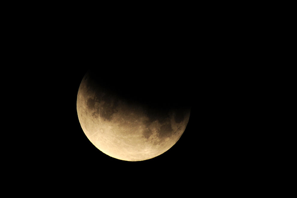 Heute gibt es eine Mini-Mondfinsternis