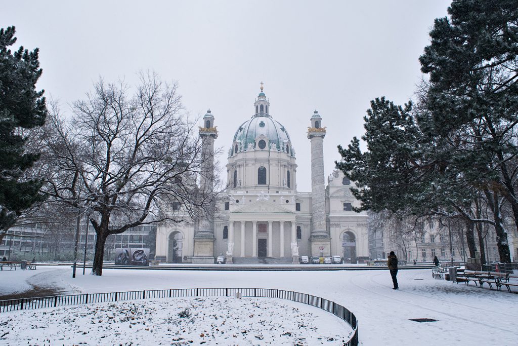 Wetter in Wien: Zuerst Schnee, dann klirrende Kälte