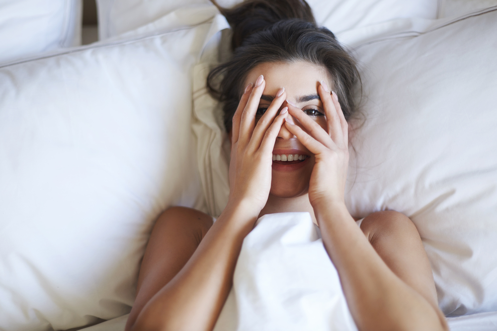 Auch Frauen haben eine Morgenlatte Auch Frauen haben eine Morgenlatte