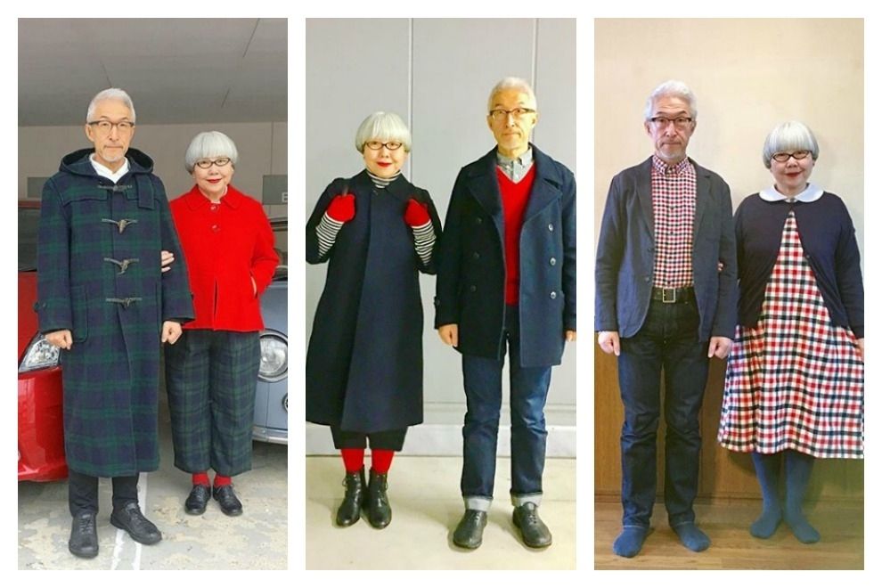 Dieses Paar kleidet sich seit 37 Jahren im Partnerlook