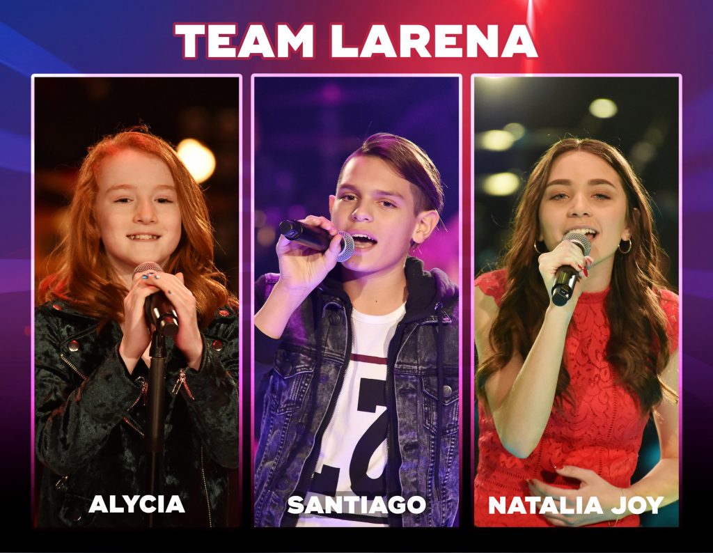 The Voice Kids 2018 Team Larissa & Nena: Wer sind Alycia, Santiago und Natalia Joy?