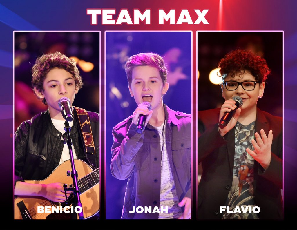 The Voice Kids 2018-Team Max: Wer sind Benicio, Jonah & Flavio?