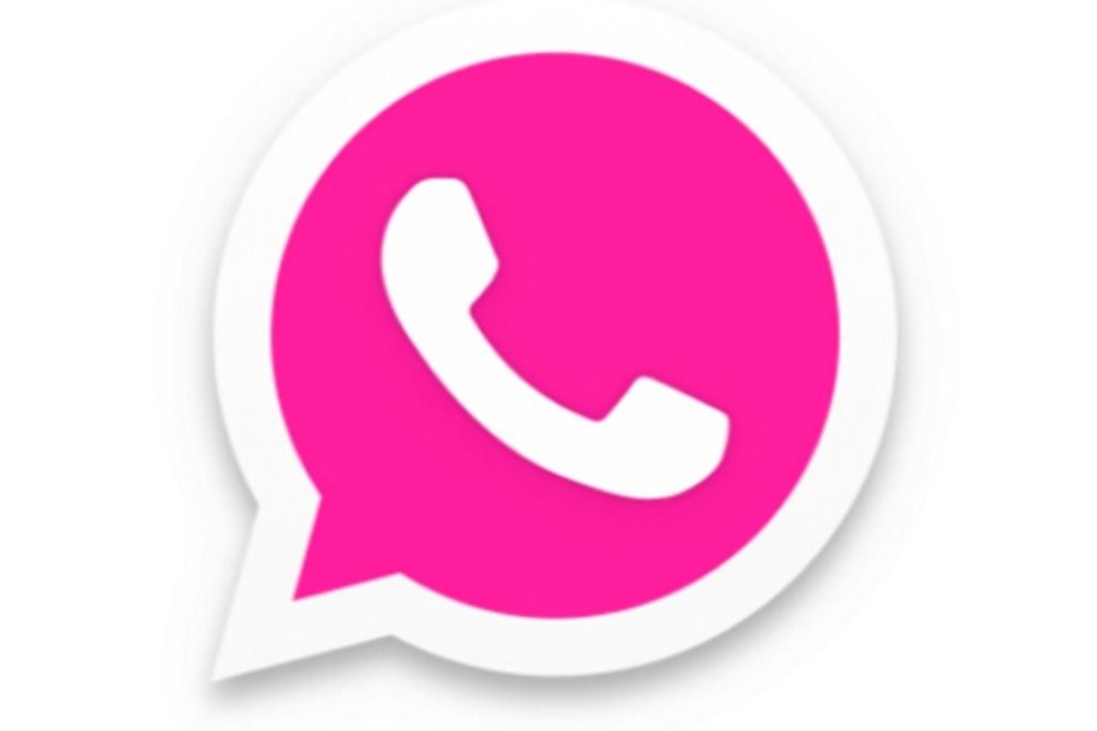 So lässt sich das grüne WhatsApp-Logo pink einfärben