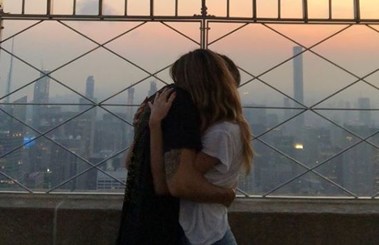 Heidi & Tom teilen irre Fotos von der Nacht am Empire State Building in NYC