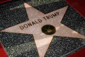 Donald Trump-Stern am Walk of Fame