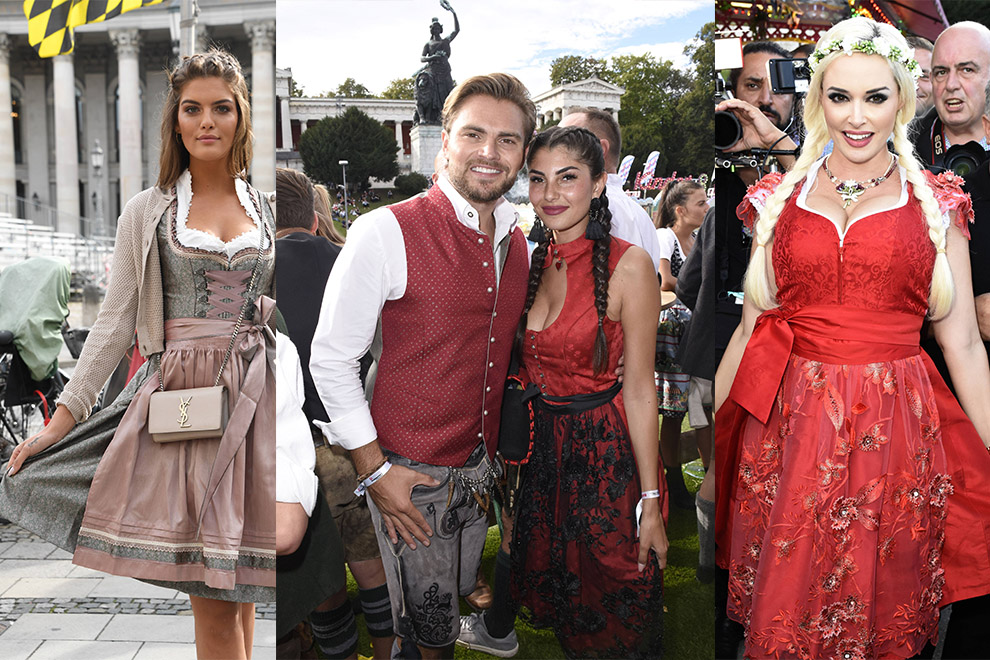 Oktoberfest 2018: Die schönsten Dirndl der Promi-Frauen