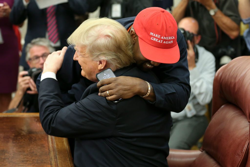 Kanye West schräges Treffen mit Donald Trump: „Ich liebe diesen Typen“