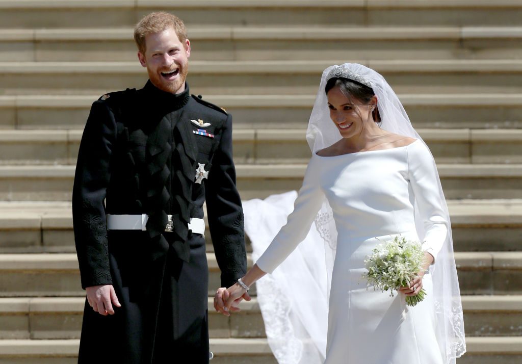 Meghan & Harry veröffentlichen wunderschönes unbekanntes Foto ihrer Hochzeit