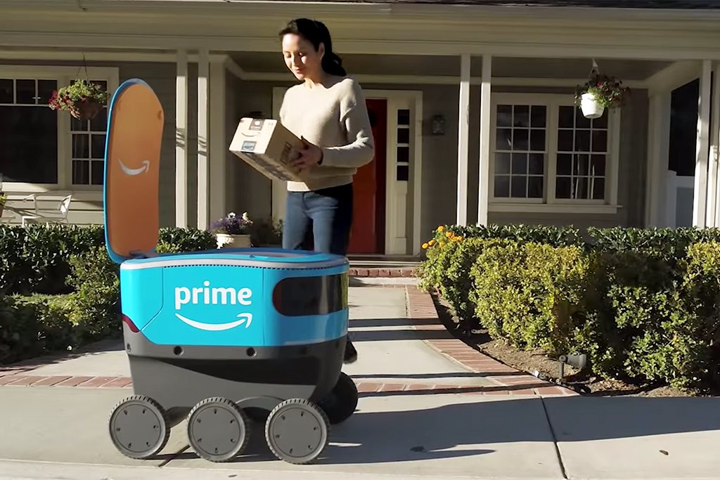 Amazon Scout Der Roboter bringt deine Pakete