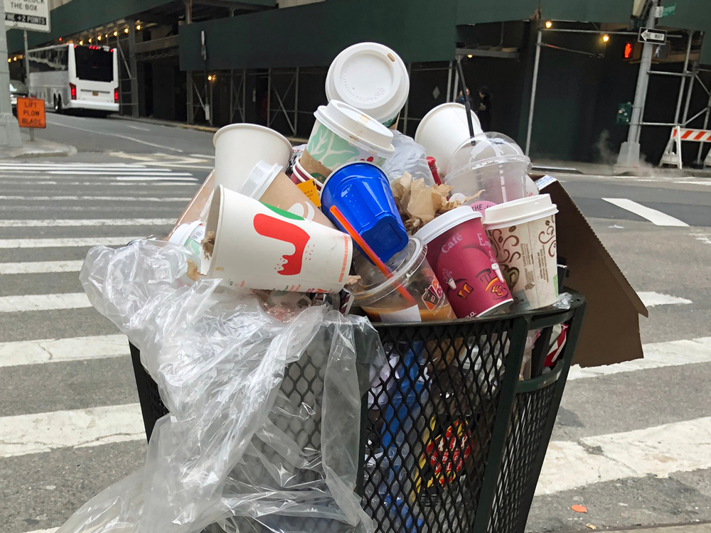 New York verbietet Verpackungen aus Einwegplastik