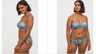 Wichtiger Schritt: H&M zeigt Bikinis an Models mit unterschiedlichen Figuren, Dehnungsstreifen & Tattoos