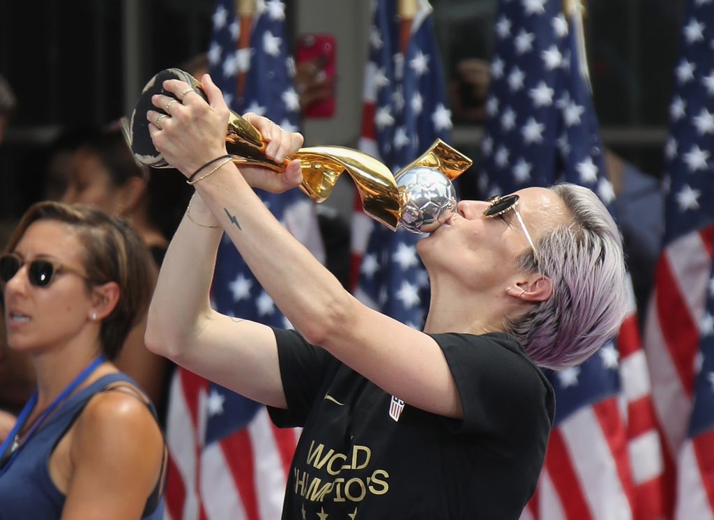 Megan Rapinoe: Fußball-Weltmeisterin wirft Donald Trump Ausgrenzung vor