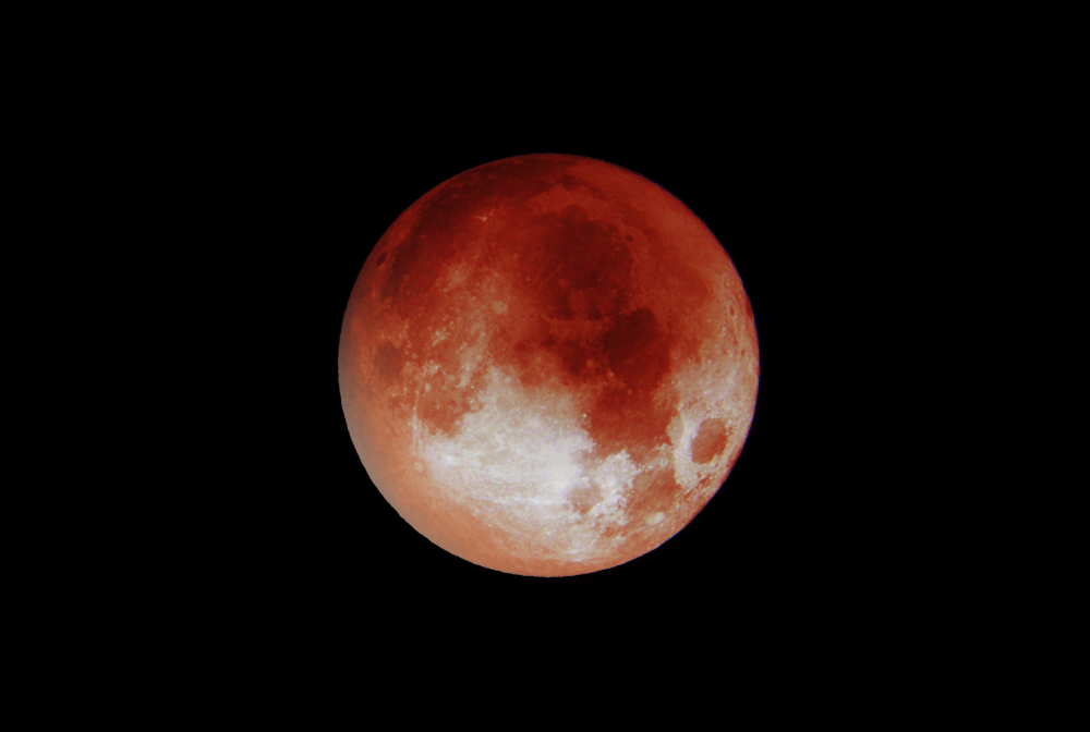 Vollmond im Oktober: Heute ist der Blutmond zu sehen