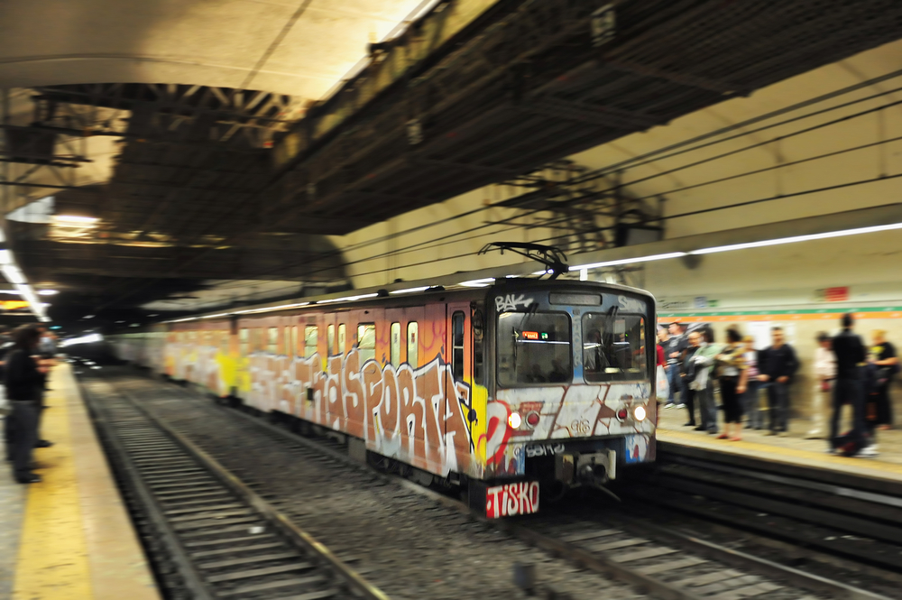 U-Bahn in Rom: Plastikflaschen als Zahlungsmittel