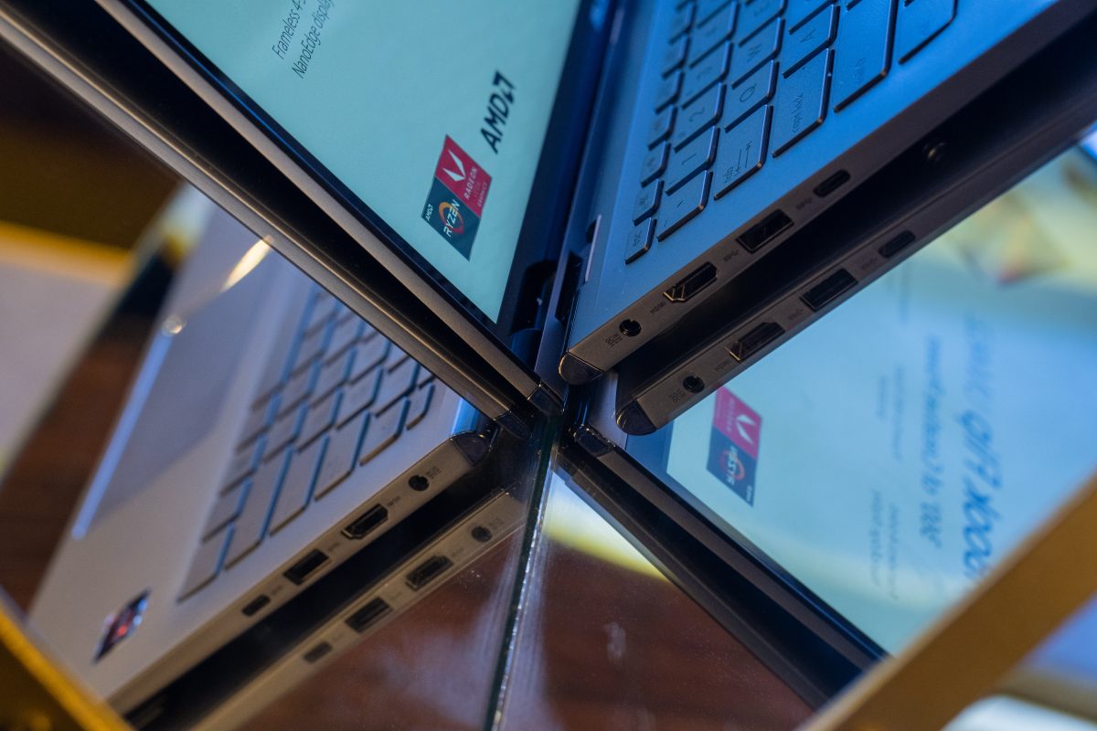 Start-Up stellt Laptop mit sieben Bildschirmen vor