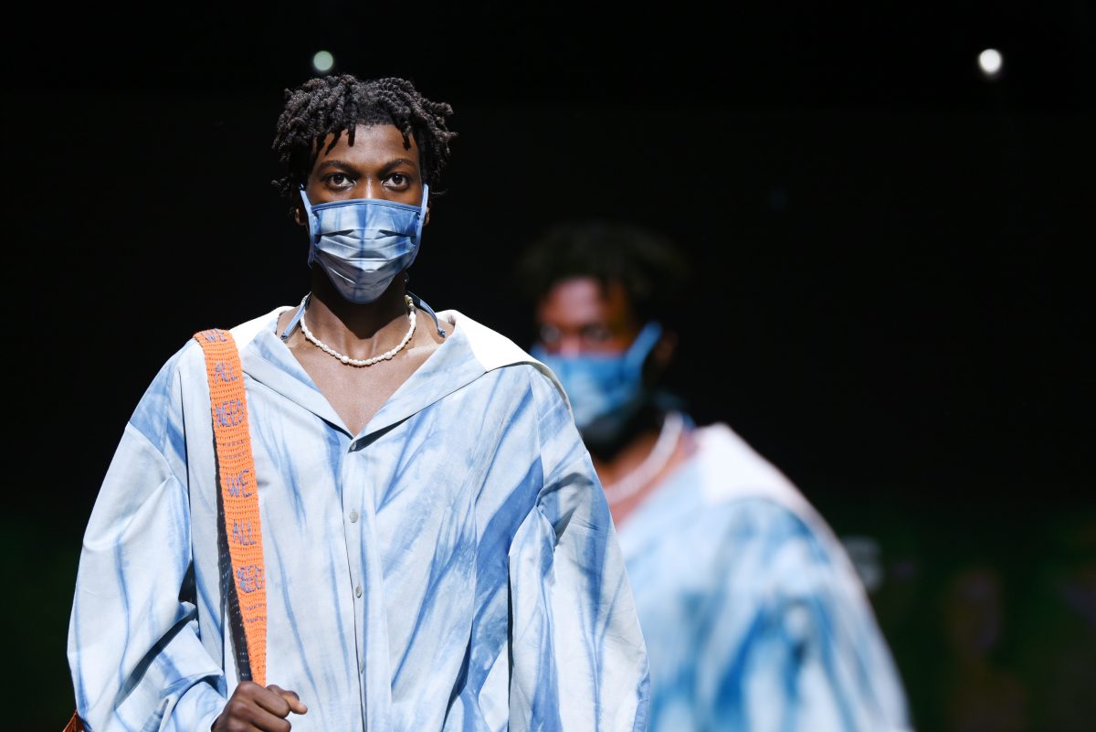 London Fashion Week: Mundschutz wird zum Modetrend