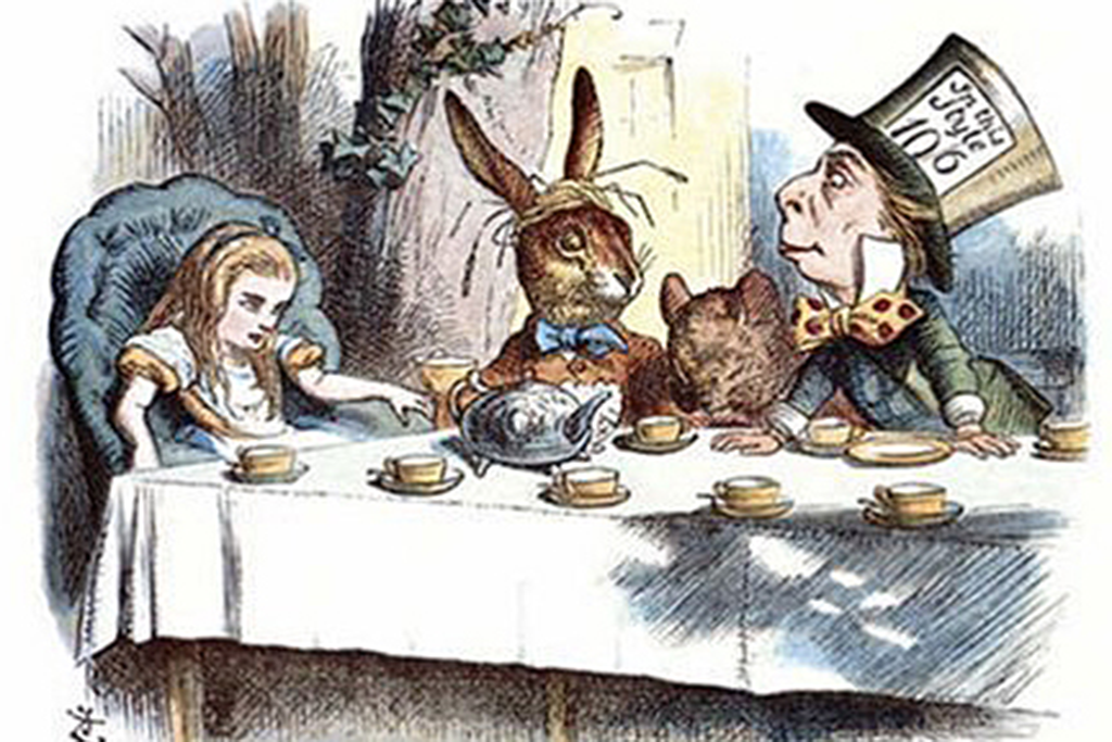 Google Doodle heute zum „Alice“-Zeichner John Tenniel