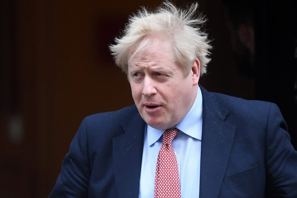 Boris Johnson positiv auf das Coronavirus getestet