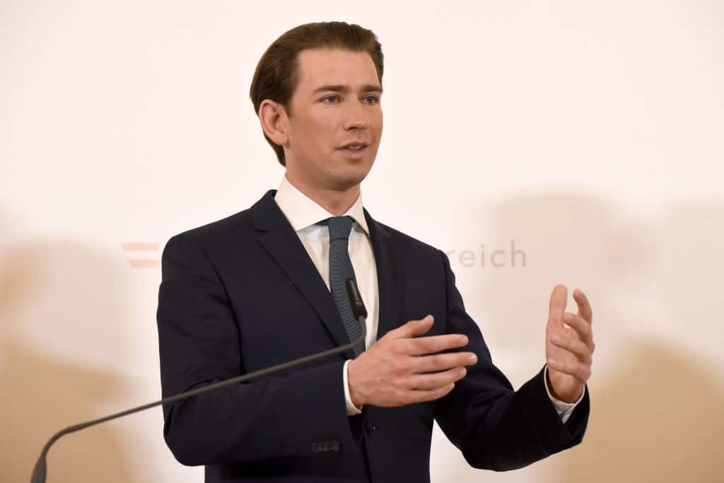 Sebastian Kurz: Ausgehen nur mit begrenzter Personenzahl