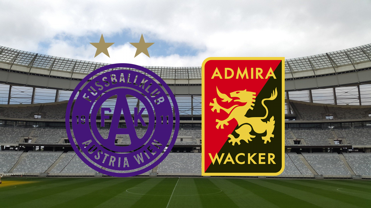 Austria Wien – Admira Wacker: Livestream & live TV-Übertragung