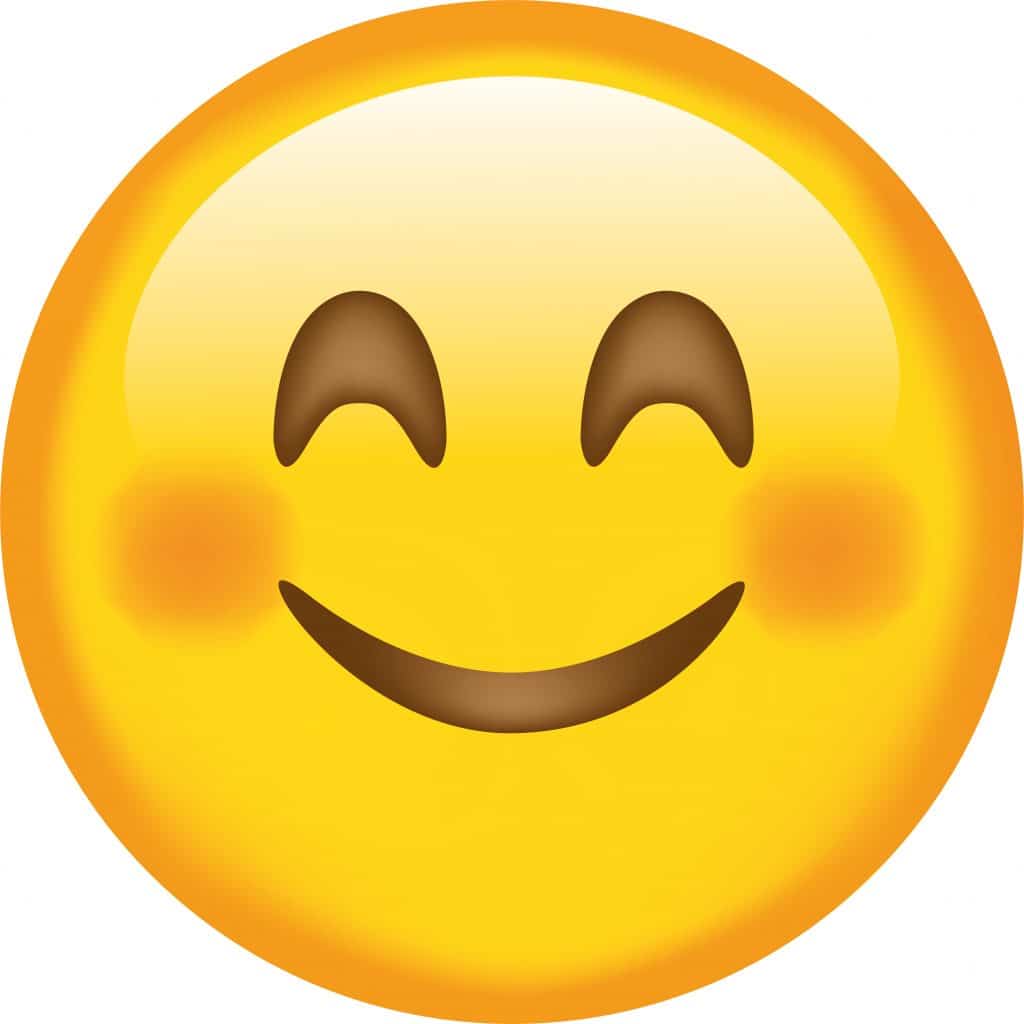 Whatsapp lachender smiley Emoji augen