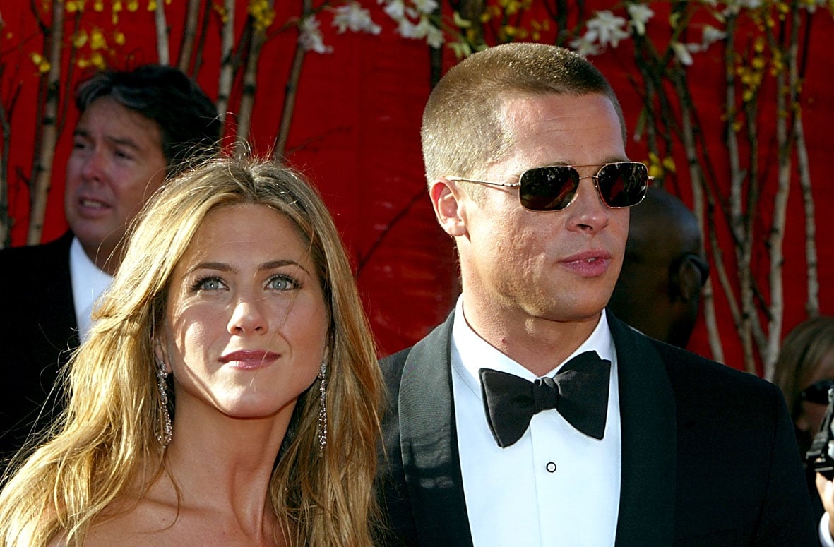Brad Pitt & Jennifer Aniston flirten bei Zoom-Reunion