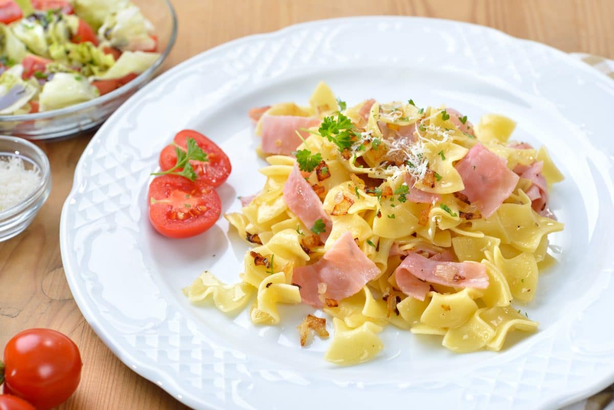 Schinkenfleckerl Rezept